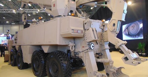 Otokar unveiled the Arma II mobile repair and recovery vehicle at IDEF 2023.