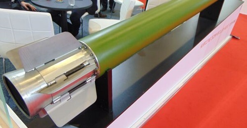 EDePro unveiled its new Hurricane 262 mm surface-to-surface rocket at IDEF 2023.