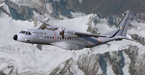 An artist's impression of a C295 in Indian Air Force markings. Deliveries are to begin from 2025.
