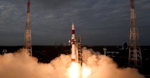 The DS-SAR satellite launched onboard the ISRO's PSLV-C56 rocket in India on 30 July.