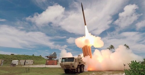 Frontgrade Technologies contributes circuit card assemblies, microprocessors, motor controls, and radar antenna components to Lockheed Martin's Terminal High Altitude Area Defense (THAAD) system.