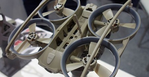 Sky-Hero's Loki MkII UAV can operate in dark, GPS-denied, indoor environments.