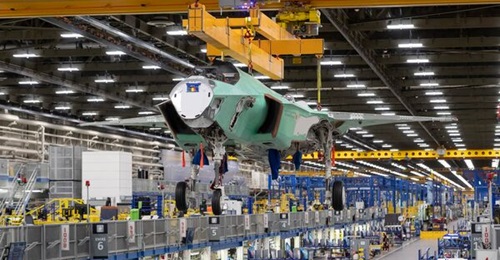 The first of 34 conventional take-off and landing Block 4 F-35As for Belgium is now in the final stages of assembly at the Fort Worth production facility in Texas.