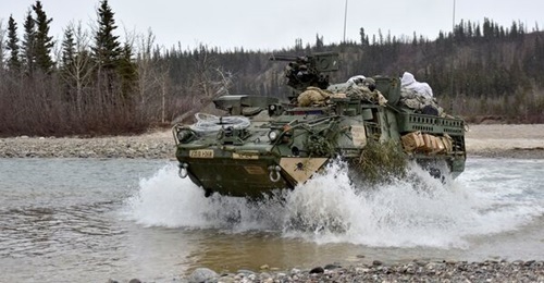 The Stryker ICVs are designed to provide users with a common platform that enables a highly mobile rapid response formation. The above picture shows a Stryker from the US Army's 1st Stryker Brigade Combat Team.