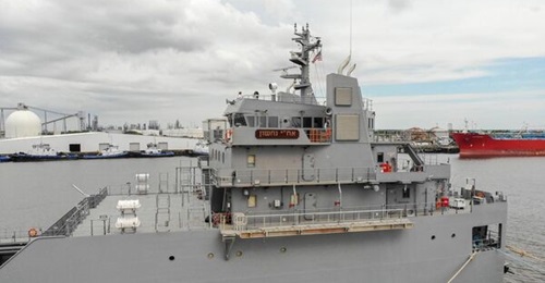 INS 
        
         was handed over to the Israeli Navy in Pascagoula on 8 August.