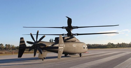 The Sikorsky-Boeing SB-1 Defiant compound-helicopter being offered for FVL.