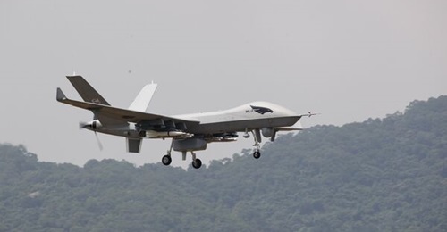 The Chinese People's Liberation Army Air Force has been using AVIC Wing Loong II UAVs to develop new operational methods for joint operations with other services and manned platforms.