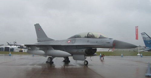 A Royal Danish Air Force F-16BM participated in the recent Royal International Air Tattoo in the UK. This aircraft, along with others from Denmark and the Netherlands, is to be transferred to Ukraine.