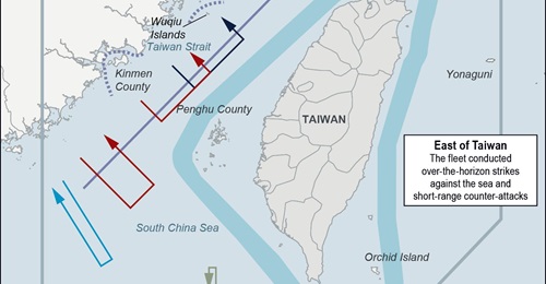 The Chinese joint air-sea combat readiness operation on 19 August 2023 saw 27 PLA aircraft fly into Taiwan's air-defence identification zone.
