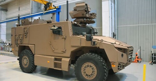 Nexter chief executive officer Nicolas Chamussy officially opened the assembly line for the Serval Véhicule Blindé Multi-rôles (VBMR) Léger light multirole armoured vehicle in Roanne, southern France, on 23 September.