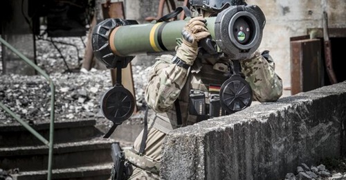 The 110 mm electro-optic/infrared-guided Spike SR (pictured above) is the only disposable system in the Spike family of precision-guided munitions.