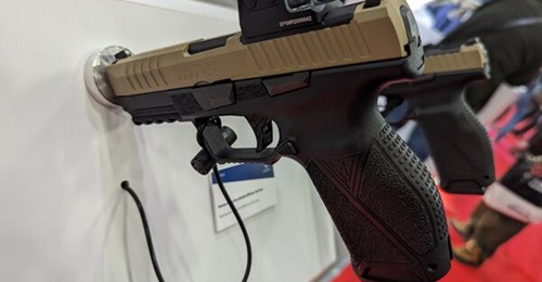 FB Radom's new MPS 9 mm pistol.