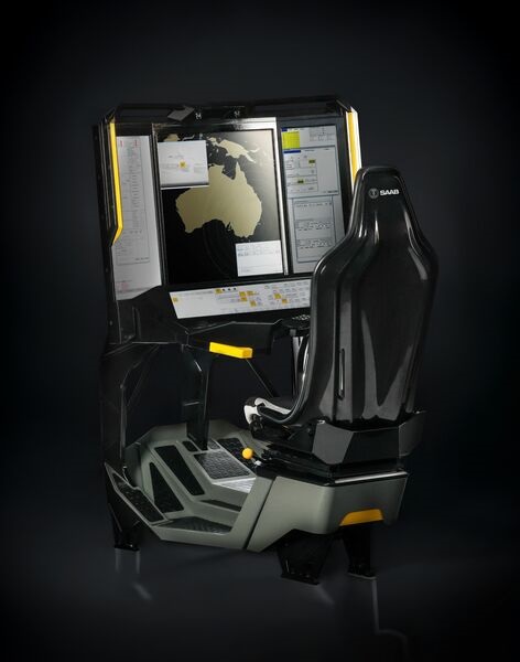 With three large, vertically placed displays, the Future Operator Workspace provides a clear and distinct presentation of the tactical and operational environment. The 27.6 inch central display shows the tactical situation, while the side 21.9 inch sid...