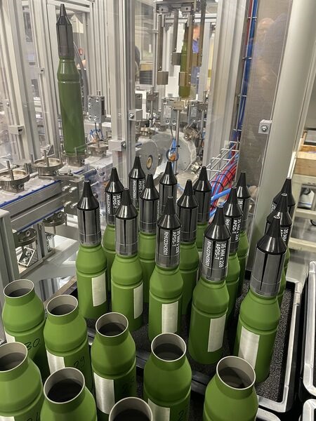 Rheinmetall delivered the first batch of 35 mm ammunition in August for the Gepard SPAAGs Germany has supplied to Ukraine.