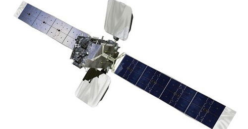 Intelsat's New Dawn (Intelsat 28), designed to transmit across C-band and Ku-band at GEO orbit, to provide voice, wireless backhaul, internet, and media application services to African customers.