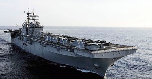 The US Navy installed a 3D printer on the amphibious assault ship USS 
        
        in November 2022.