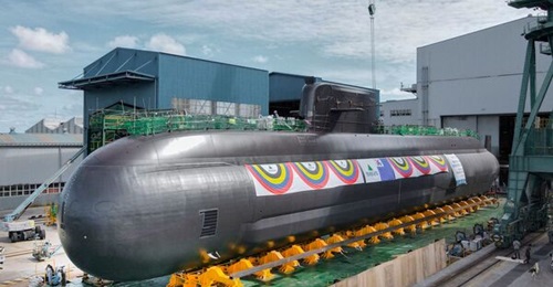 South Korea's HHI launched 
        
        o, the third KSS-III-class submarine on order for the RoKN, in a ceremony held on 28 September at Ulsan.