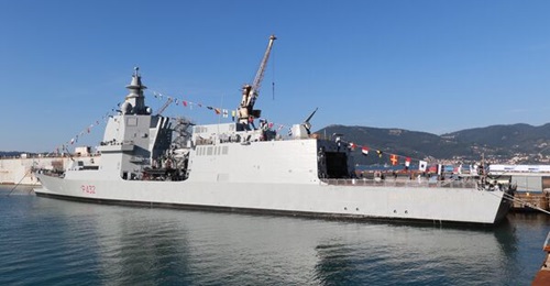 The third Italian Navy PPA, 
        
         was formally handed over at Fincantieri's Muggiano shipyard on 27 September.