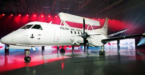 The first of two Saab 340 AEW&C for Poland was presented to the Polish Air Force on 29 September, ahead of the formal delivery in the coming months.