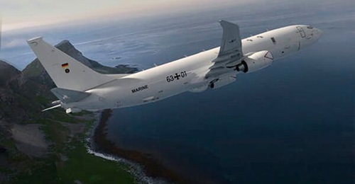 An artist's impression of the Boeing P-8A Poseidon MMA in German Navy service.