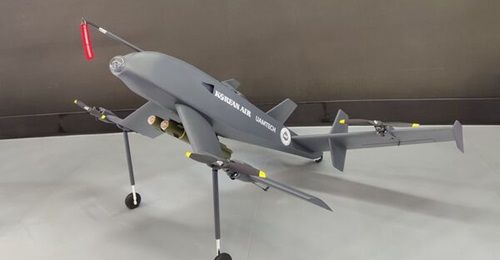 KAL-ASD's new KUS-VX unmanned aerial vehicle is a testbed for vertical take-off and landing operations.