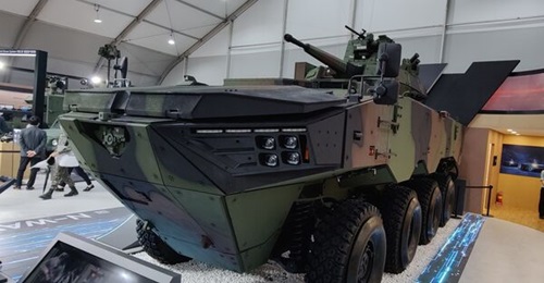 Hyundai Rotem's new N-WAV was designed to improve upon the RoK Army's K808 White Tiger armoured fighting vehicles.