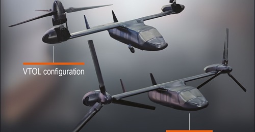 KAL-ASD's FVL model concept demonstrated vertical take-off and landing and cruise-mode configuration during ADEX 2023.