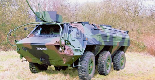 Rheinmetall Ukrainian Defense Industry could produce armoured vehicles like the Fuchs (pictured), starting with the assembly of kits.