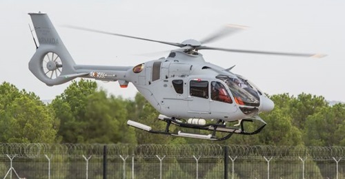 The first of seven H135 helicopters for the Armada was delivered on 27 October.