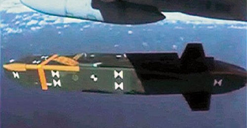 The Taurus KEPD 350 cruise missile during integration tests with a Spanish Air Force EF-18.