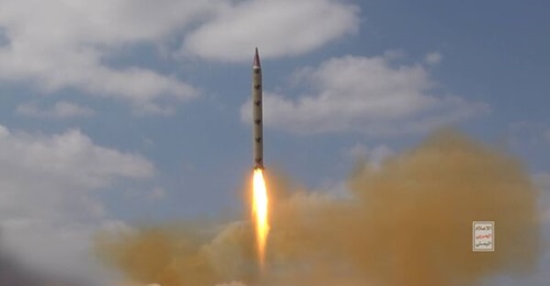 Ansar Allah's video purportedly showing the weapons launched at Israel showed what appeared to be a Zulfiqar ballistic missile.