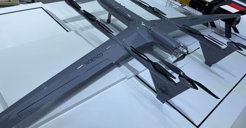 Thailand has signed a contract with Norinco to become the first international customer of the Chinese company's Sky Saker FX80 UAV, a scale model of which was displayed at the Defense & Security 2023 exhibition in Bangkok.