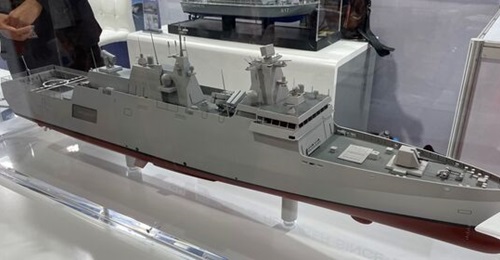 Marsun and TKMS are pitching the MEKO A-100 design to meet the Royal Thai Navy's long-term requirements for a new light frigate.