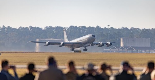 The last E-8C JSTARS takes off at Robins AFB, Georgia, on 4 November.