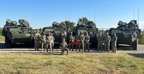 The RCCTO delivered four DE M-SHORAD prototypes to the 4th Battalion, 60th Air Defense Artillery Regiment, at Fort Sill, Kentucky, on 7 September.