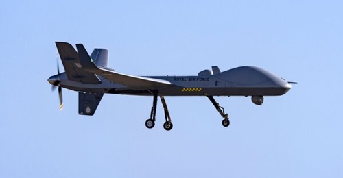 Seen on its maiden UK flight held within the confines of RAF Waddington earlier in November, the Protector RG1 will be able to operate throughout civil controlled airspace from 2024.