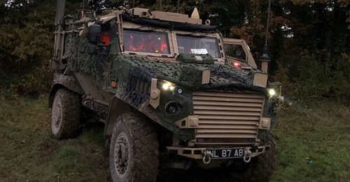 The army's newly converted Foxhound Command Variant is undergoing basic tests before the remainder of the selected Foxhound vehicles (up to 50) are converted into a command platform by manufacturer GDLS.