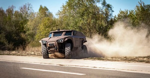 Arquus has been developing the Scarabee 4×4 armoured reconnaissance vehicle (pictured) as a replacement for the VBL.