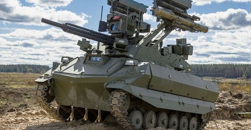 The Russian MoD is planning a series of experimental UGV deployments during the course of the 2022 training cycle that will inform procurement decisions. Uran-9 is shown here.