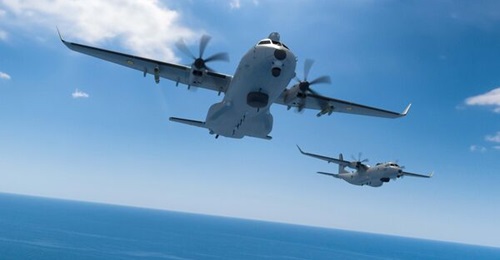 An artist's impression of the C295 MPA and MSA in Spanish service.