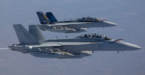 Australia's extension of a sustainment contract for its Boeing F/A-18F Super Hornets and EA-18G Growlers (pictured) is expected to support further upgrades for both variants. Australia will potentially operate the Super Hornets until at least 2030.