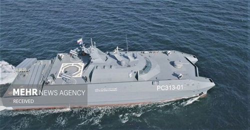 The IRGCN's new missile-armed catamaran 
        
        .
