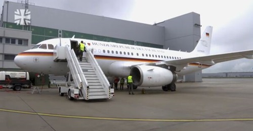 The Bundeswehr's new Airbus A319 OH Open Skies aircraft is conducting certification flights.