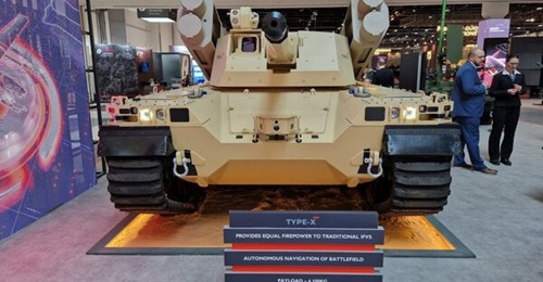 The tracked RCV ordered by the UAE Armed Forces is likely to be Milrem's Type-X.