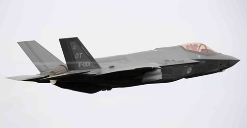 A file photo of an RNLAF F-35A Lightning II of the type now assigned to the BENELUX air-defence mission.