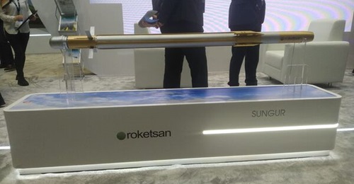 Turkey's Ministry of National Defence, SSB, and Roketsan signed contracts on 3 February for the serial production of Tayfun, Sungur (displayed at DIMDEX 2022), Karaok, and TRLG-230 missiles.