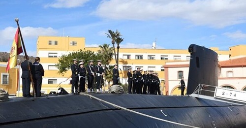 The Spanish Navy decommissioned 
        
         on 16 February 2024.