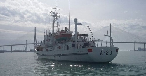 , the Spanish Navy's remaining Castor-class survey ship, was decommissioned on 16 February.