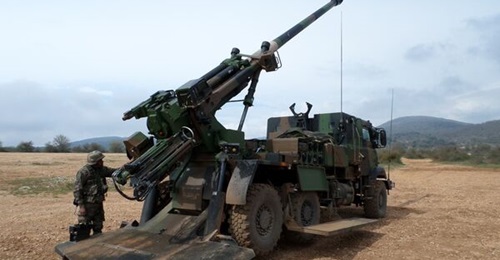 The Nexter CAESAR 6×6 self-propelled artillery is one of the four competitors that compete to meet the Brazilian Army's VBC OAP 155 mm SR project.