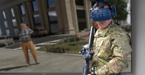 InVeris Training Solutions' VR-DT uses virtual reality to prepare users for de-escalation of force situations.